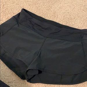 Lululemon Black Athletic Shorts